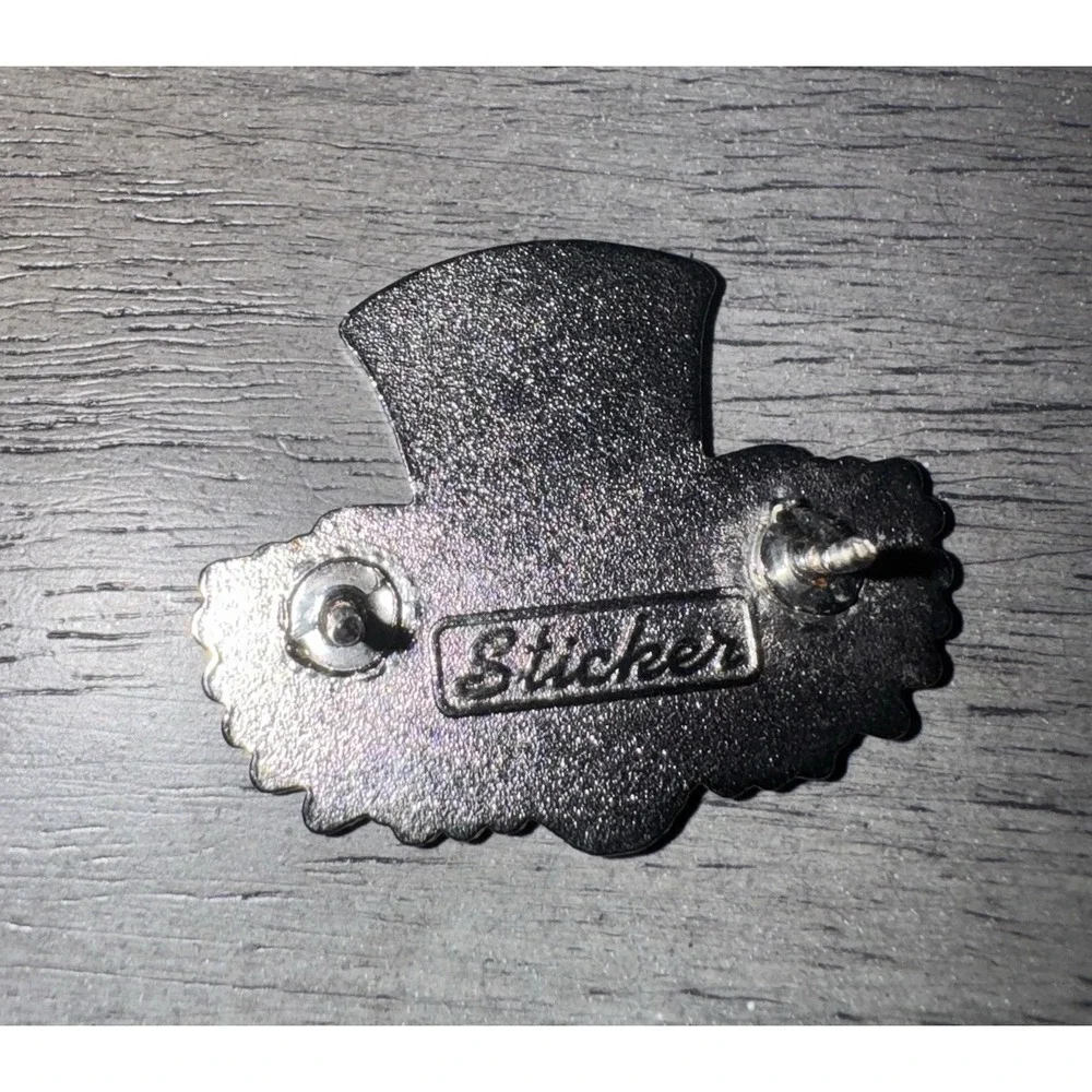 Steal Your Face Uncle Sam Skull Hat Pin Grateful Dead Rainbow Enamel Pin